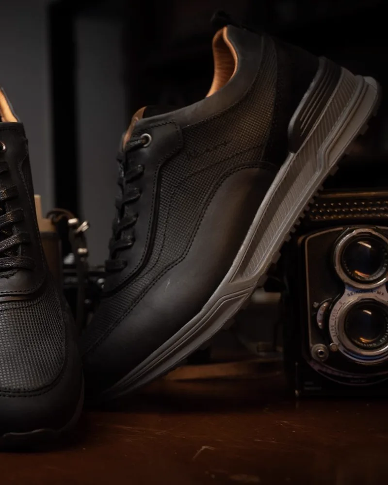Espartano Negro DS — Cueros Wears